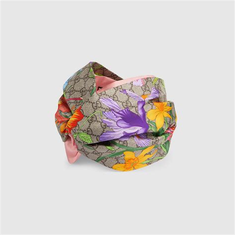 diadema gucci original precio|Diadema De Seda Floral en Multicolor .